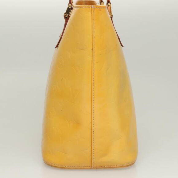 LOUIS VUITTON Monogram Vernis Houston Hand Bag Gris M91053 - Picture 4 of 16